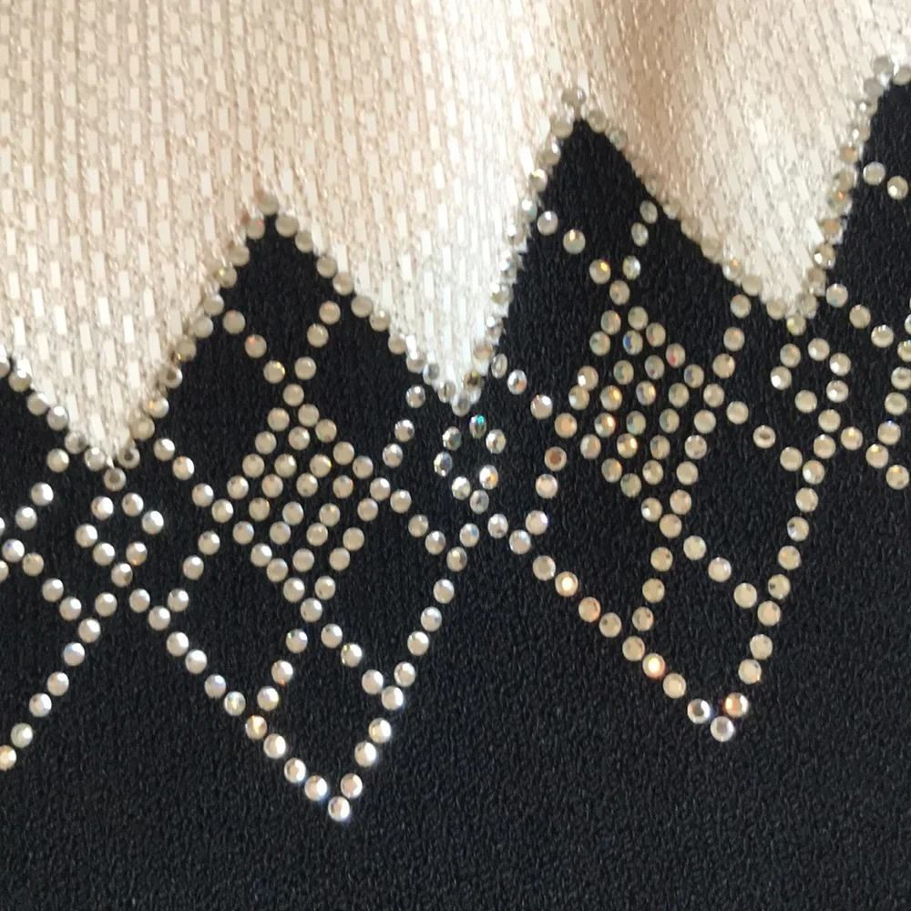 St John Evening knit sparkly argyle sheath dress - Picture 4 of 7